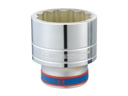 NASADKA KRÓTKA 12-KĄTNA CHROMOWANA 1'' 75MM