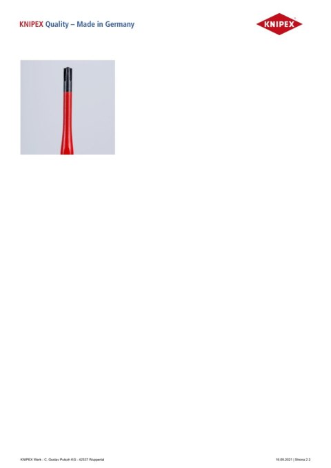 WKRĘTAK PHILLIPS SLIM Z IZOLACJĄ 100 MM PH2