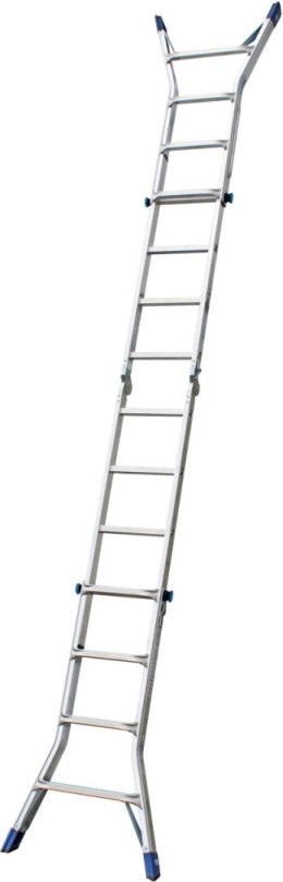 DRABINA ALUMINIOWA PRZEG. TELESKOPOWA STABILO 4X4 SZCZEBLE