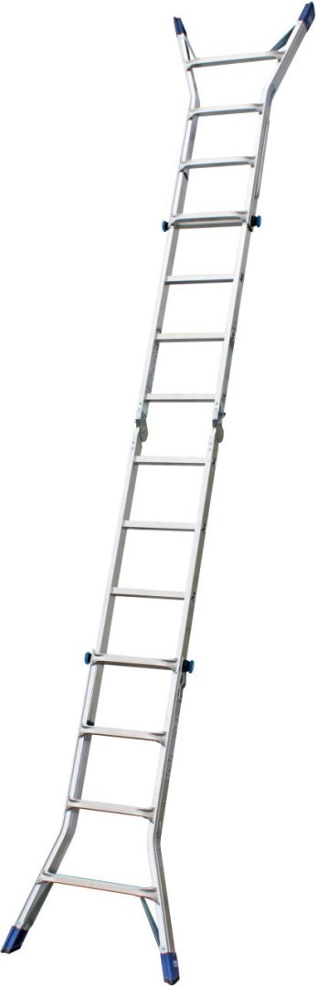 DRABINA ALUMINIOWA PRZEG. TELESKOPOWA STABILO 4X4 SZCZEBLE