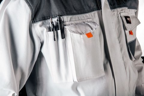 BLUZA ROBOCZA BIAŁA, HD, M/50