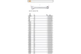 KLUCZ PŁASKO-OCZKOWY 13*13MM