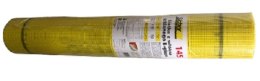 SIATKA PODTYNKOWA Z WŁÓKNA SZKLANEGO ŻÓŁTA 145G/M2 1M*50M