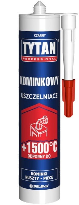 USZCZELNIACZ KOMINKOWY 280ML 1500C CZARNY