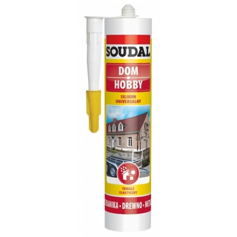 SILIKON SOUDAL BEZBARWNY 280ML
