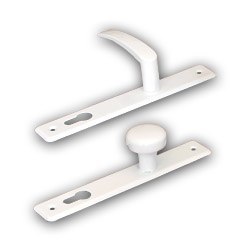 GAŁKO-KLAMKA MALOWANA BIAŁA WKŁADKA 72