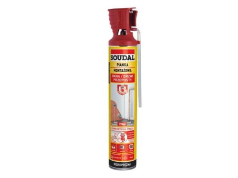 PIANKA MONTAŻOWA WĘŻYKOWA SOUDAL GENIUS GUN 770ML