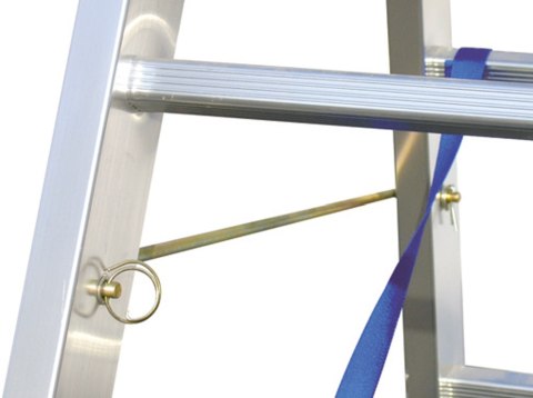 DRABINA ALUMINIOWA 3-ELEMENTOWA 1110CM 15+15+15 SZCZEBLI