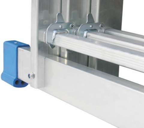 DRABINA ALUMINIOWA 3-ELEMENTOWA 1110CM 15+15+15 SZCZEBLI