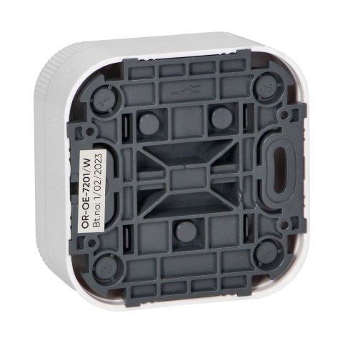 ŁĄCZNIK ŚWIECZNIKOWY N/T TODO IP20, BIAŁY