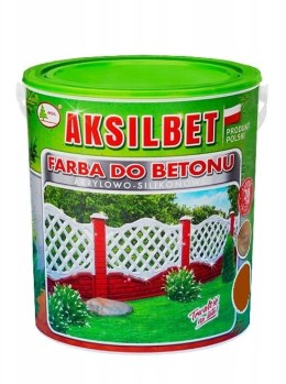AKSILBET FARBA DO BETONU WIŚNIA CIEMNA 1L