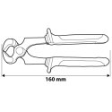 SZCZYPCE TNĄCE CZOŁOWE 160MM