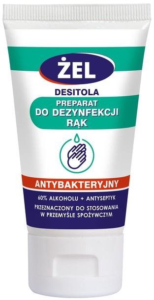 PREPARAT DO DEZYNFEKCJI RĄK 40 ML - ŻEL, DESITOLA
