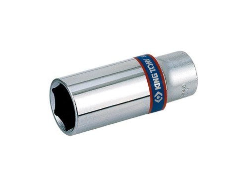 NASADKA DŁUGA 6-KĄTNA CHROMOWANA 3/8'' 19MM