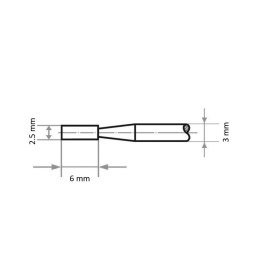 ŚCIERNICA TRZEPIENIOWA D22 EKBR 100 M V 1/6
