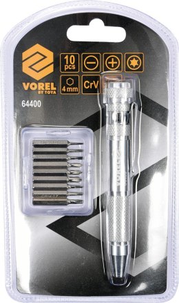 ZESTAW WKRĘTAKÓW Z KOŃCÓWKAMI 10SZT