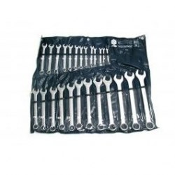 KOMPLET KLUCZY PŁASKO-OCZKOWYCH 6-32 25 SZTUK C-V